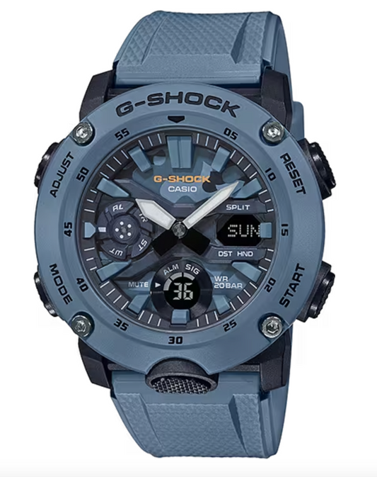 G-Shock Analog-Digital Blue Gray GA2000SU-2A