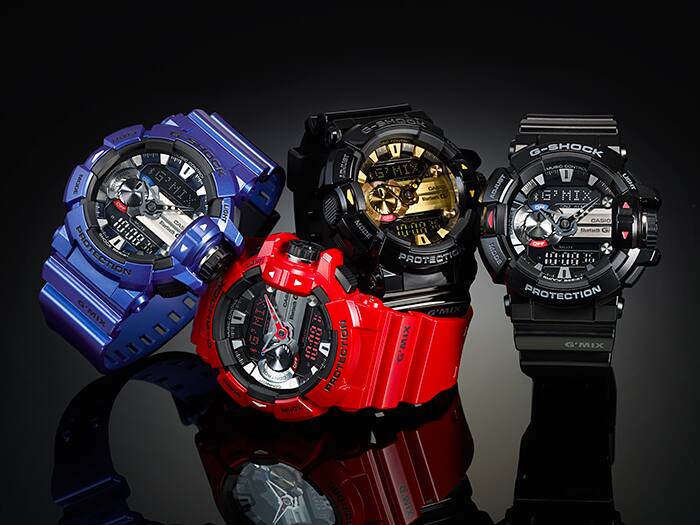 G-Shock Analog Digital Black Dial Men's Watch GBA-400-1A9DR