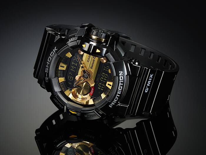 G-Shock Analog Digital Black Dial Men's Watch GBA-400-1A9DR
