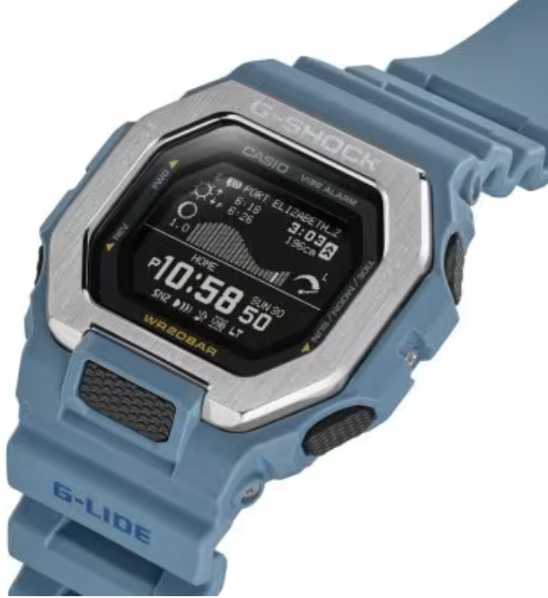 G-SHOCK G-LIDE Series Blue Ocean Resin GBX-100-2A