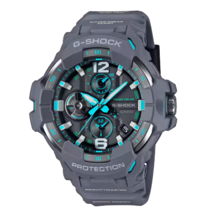 G-SHOCK Master of G Air Gravitymaster Gray/Blue Carbon-Fiber Resin GRB300-8A2