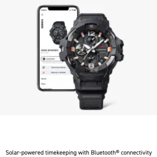 G-SHOCK Master of G Air Gravitymaster Mudmaster Black/Orange Carbon Fiber Resin GRB300EC-1A