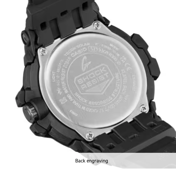 G-SHOCK Master of G Air Gravitymaster Black Carbon Fiber/Resin GRB300-1A