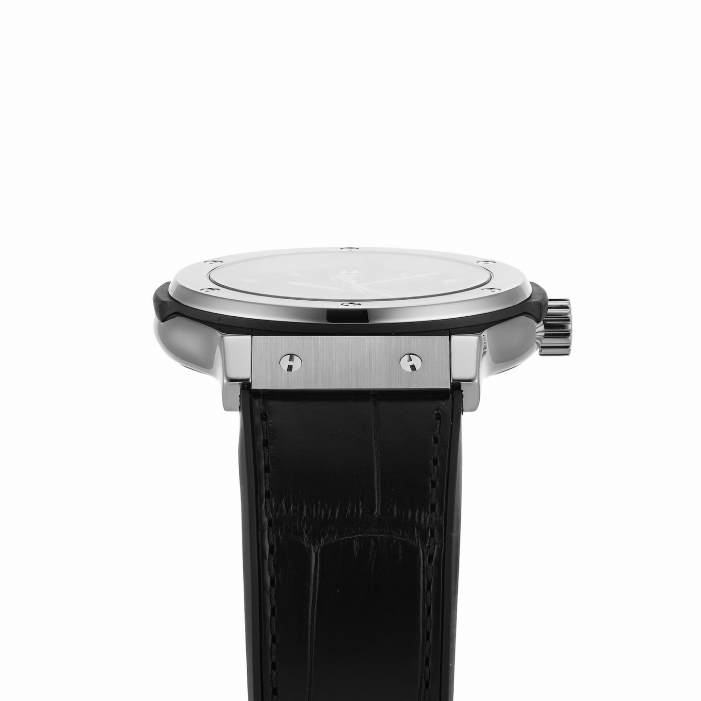 Hublot Classic Fusion 45mm Automatic Black Dial Black Alligator Strap 511.NX.1171.RX