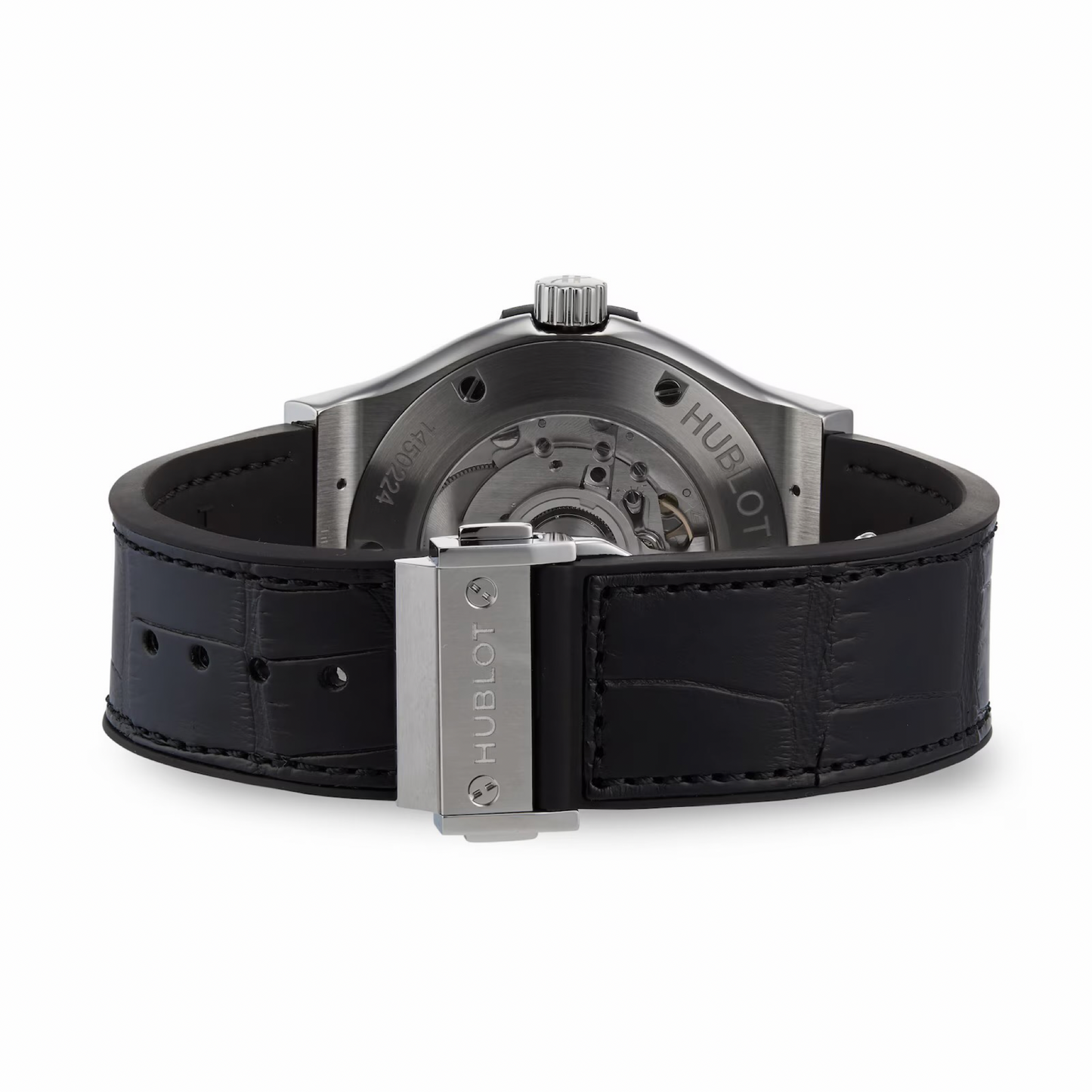 Hublot Classic Fusion 45mm Automatic Black Dial Black Alligator Strap 511.NX.1171.RX