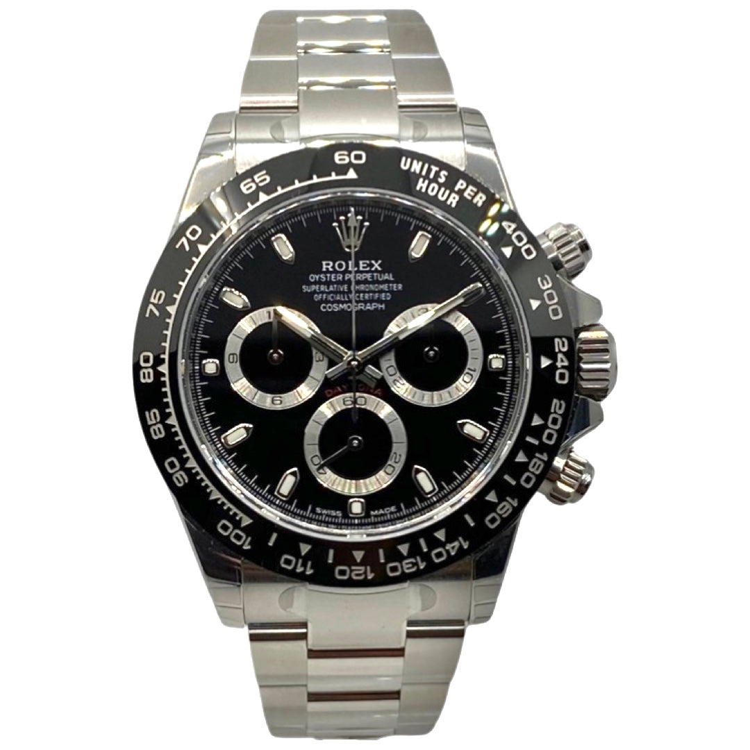 Rolex Cosmograph Daytona Black Dial 116500LN-0002