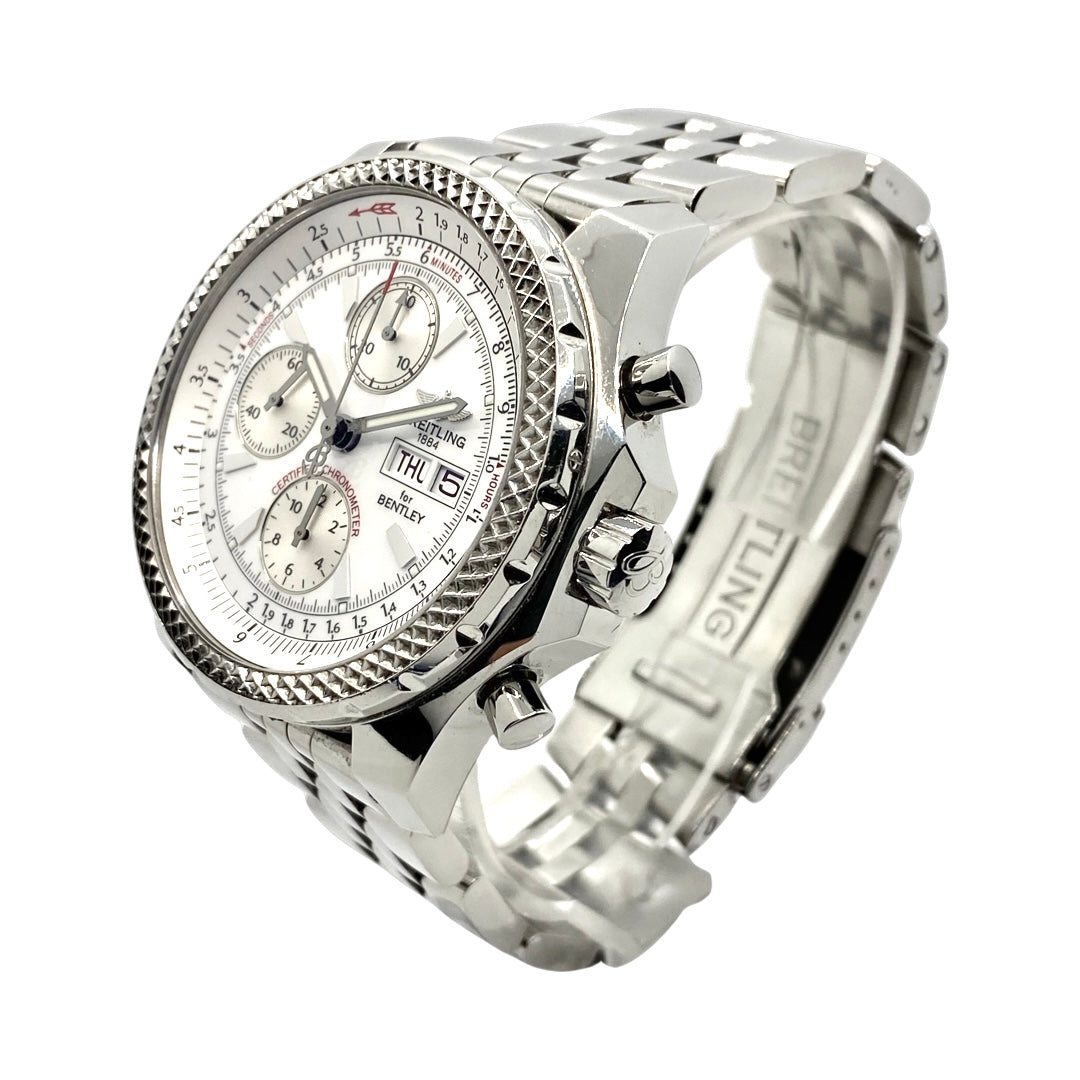 Breitling Bentley GT Special Edition Silver Dial A13362