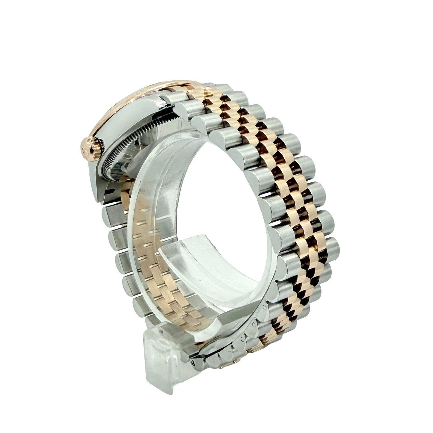 Rolex Datejust 31 Everose and Oystersteel Rosè Dial with Diamonds 278271