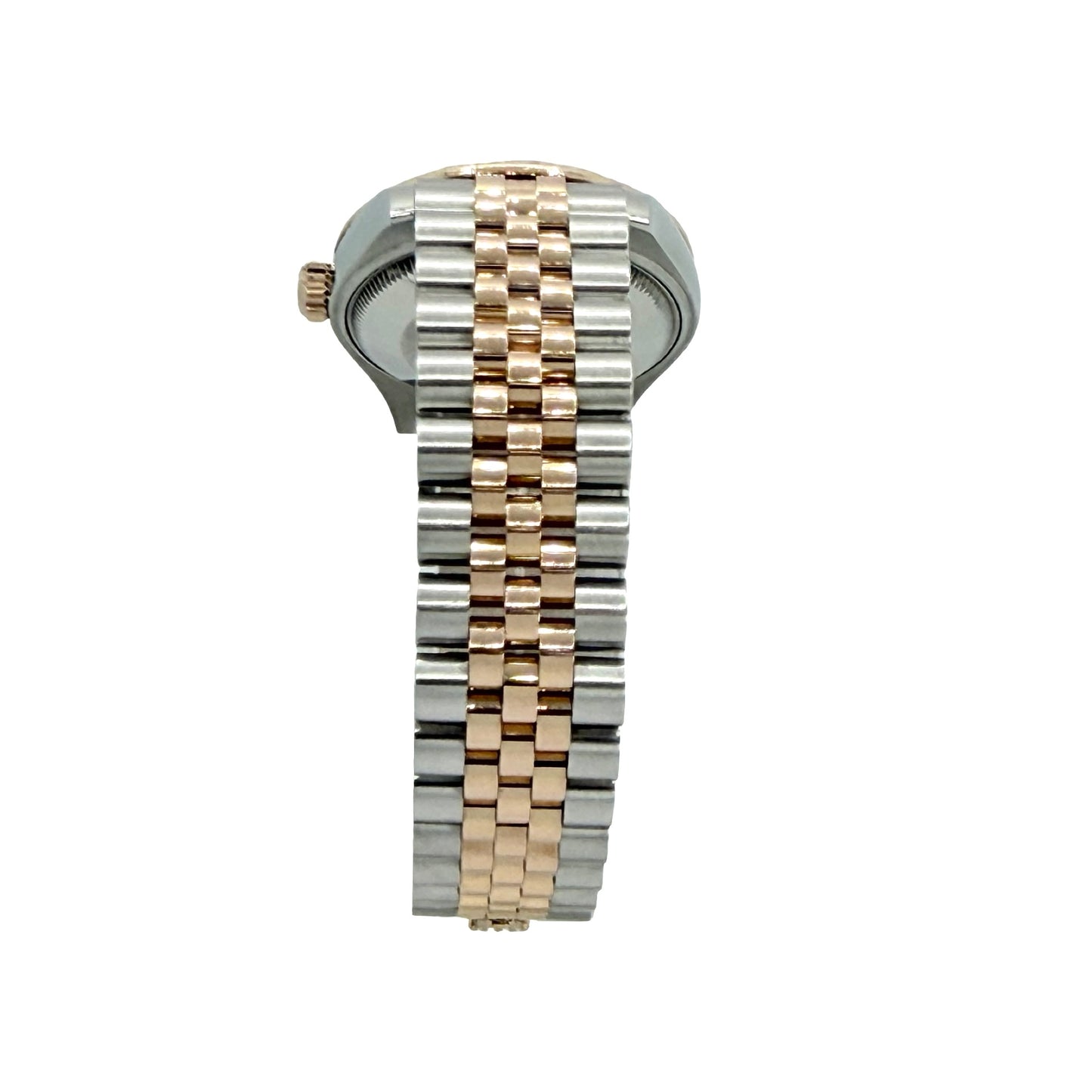 Rolex Datejust 31 Everose and Oystersteel Rosè Dial with Diamonds 278271