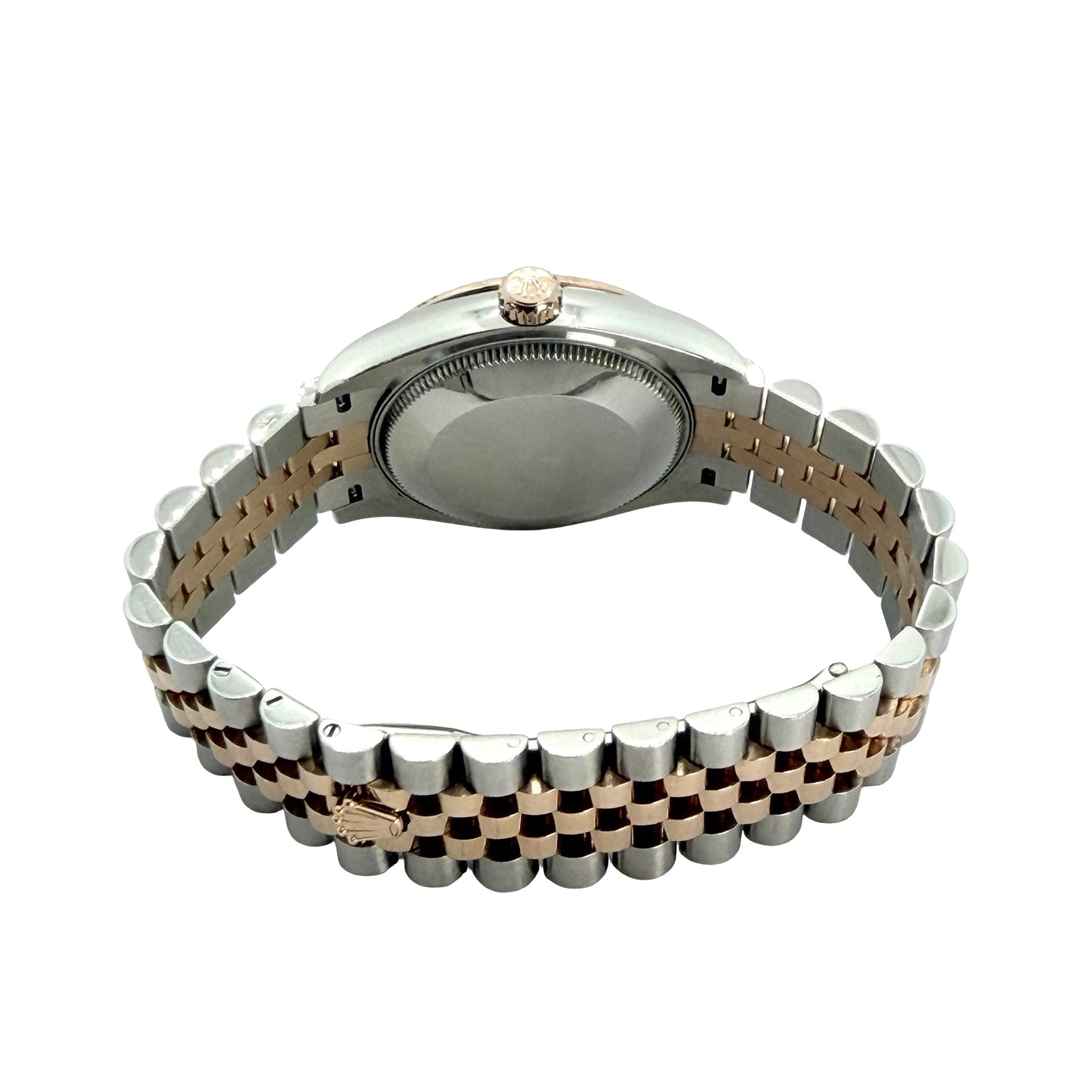 Rolex Datejust 31 Everose and Oystersteel Rosè Dial with Diamonds 278271