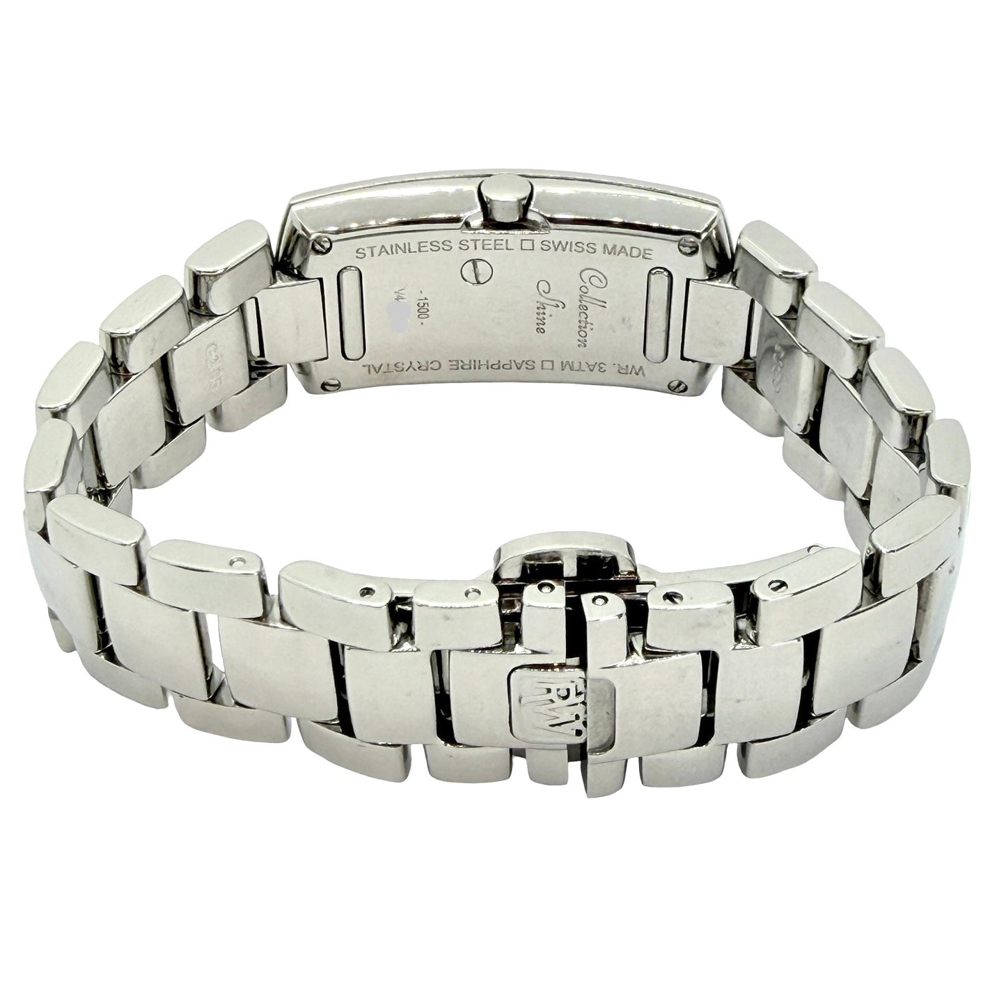 Raymond Weil Shine Collection Quartz White Diamond Dial and Bezel Stainless Steel Bracelet Ref.1500-ST-105383