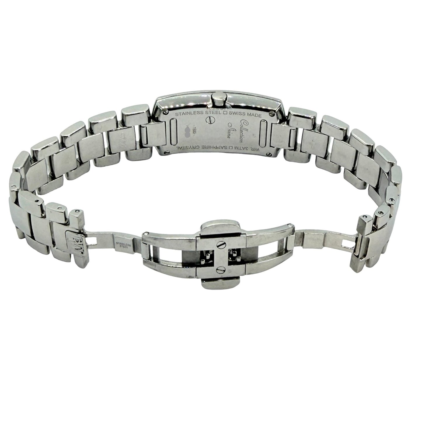 Raymond Weil Shine Collection Quartz White Diamond Dial and Bezel Stainless Steel Bracelet Ref.1500-ST-105383