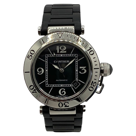 Cartier Pasha Seatimer Automatic Black Dial 2790