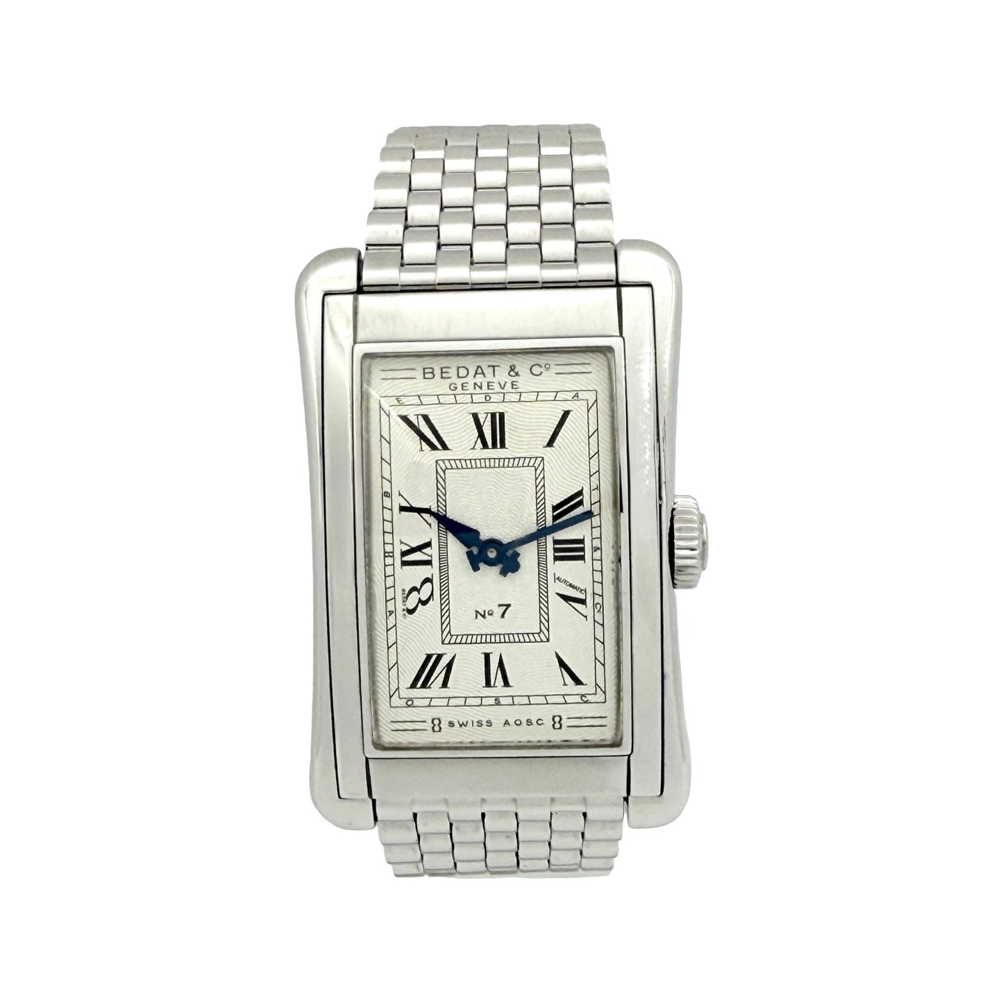 Bedat & Co No.7 Automatic Silver Dial Stainless Steel Rice Bracelet Ref.788