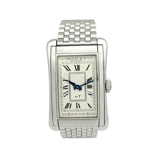 Bedat & Co No.7 Automatic Silver Dial Stainless Steel Rice Bracelet Ref.788