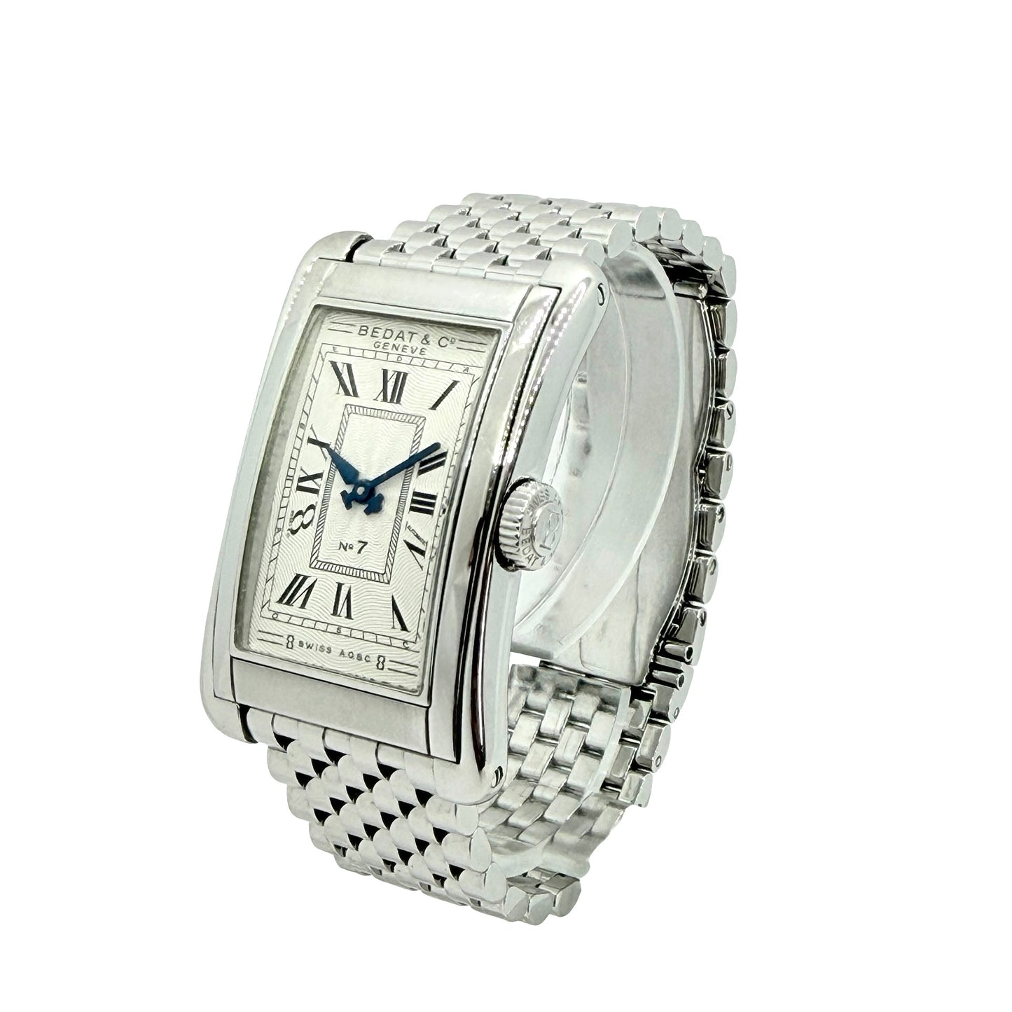 Bedat & Co No.7 Automatic Silver Dial Stainless Steel Rice Bracelet Ref.788