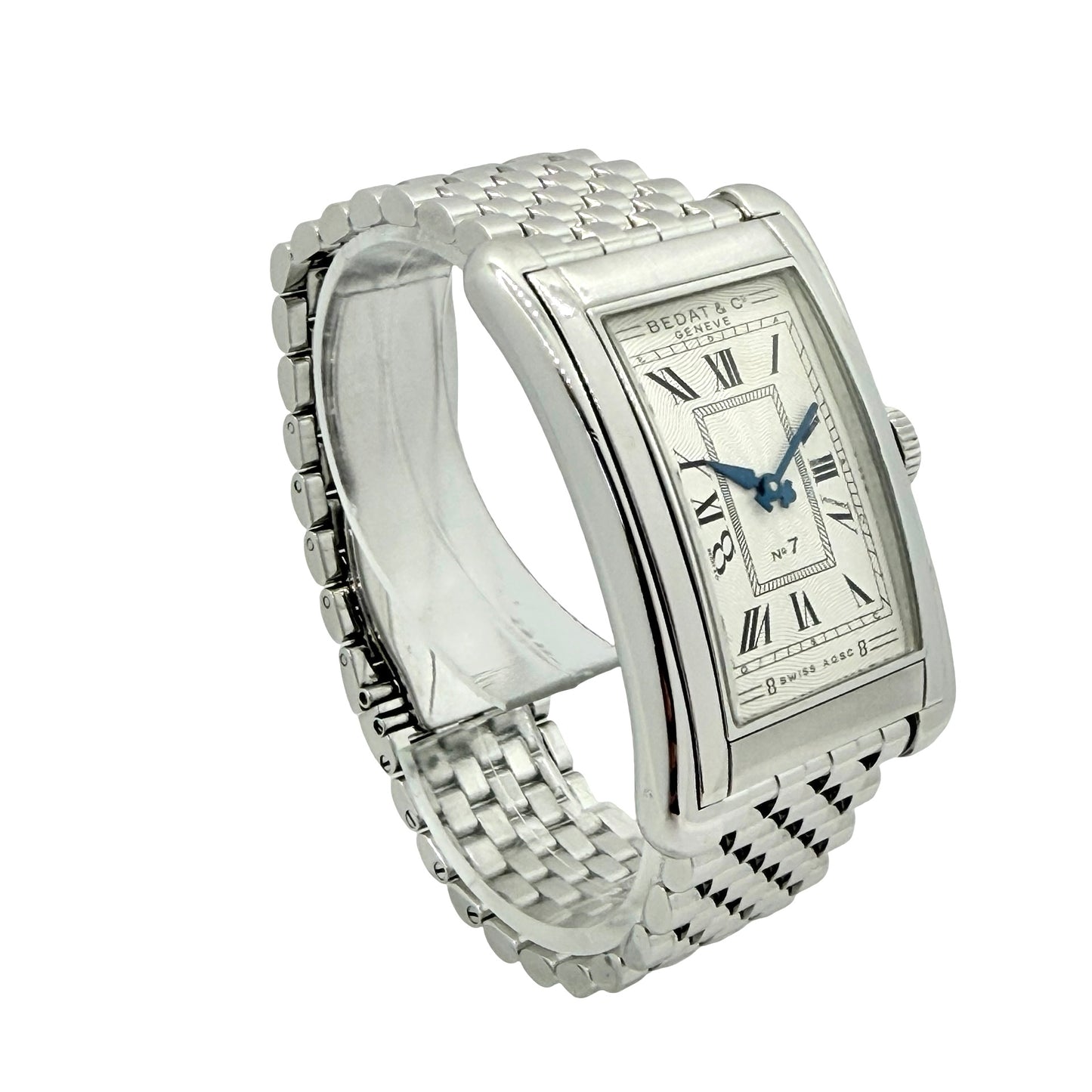 Bedat & Co No.7 Automatic Silver Dial Stainless Steel Rice Bracelet Ref.788