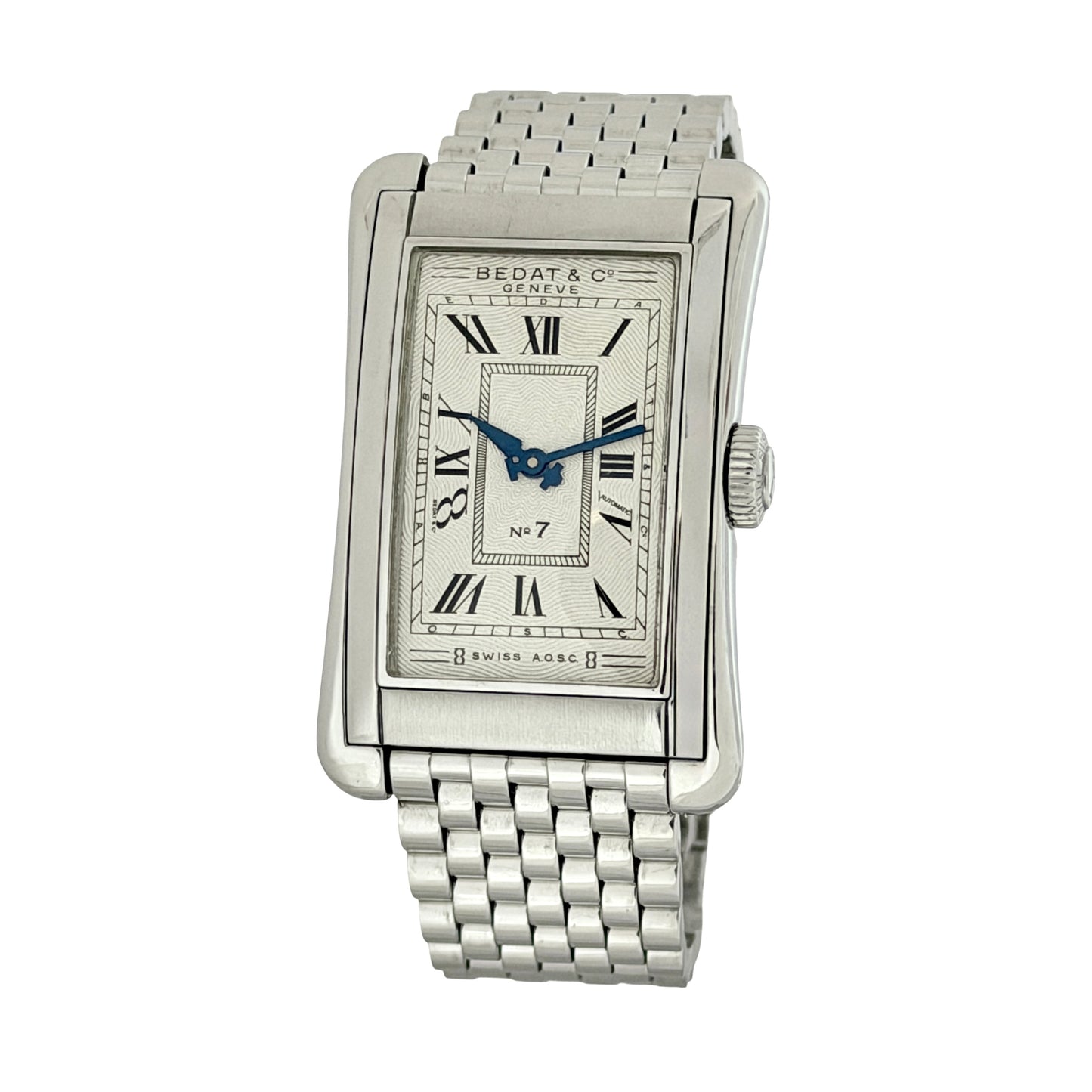 Bedat & Co No.7 Automatic Silver Dial Stainless Steel Rice Bracelet Ref.788