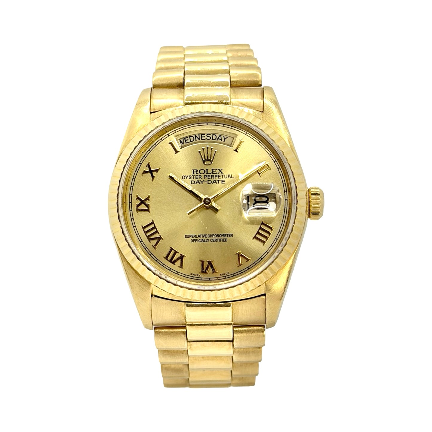 Rolex President Day-Date 36mm 18K Yellow Gold 18038