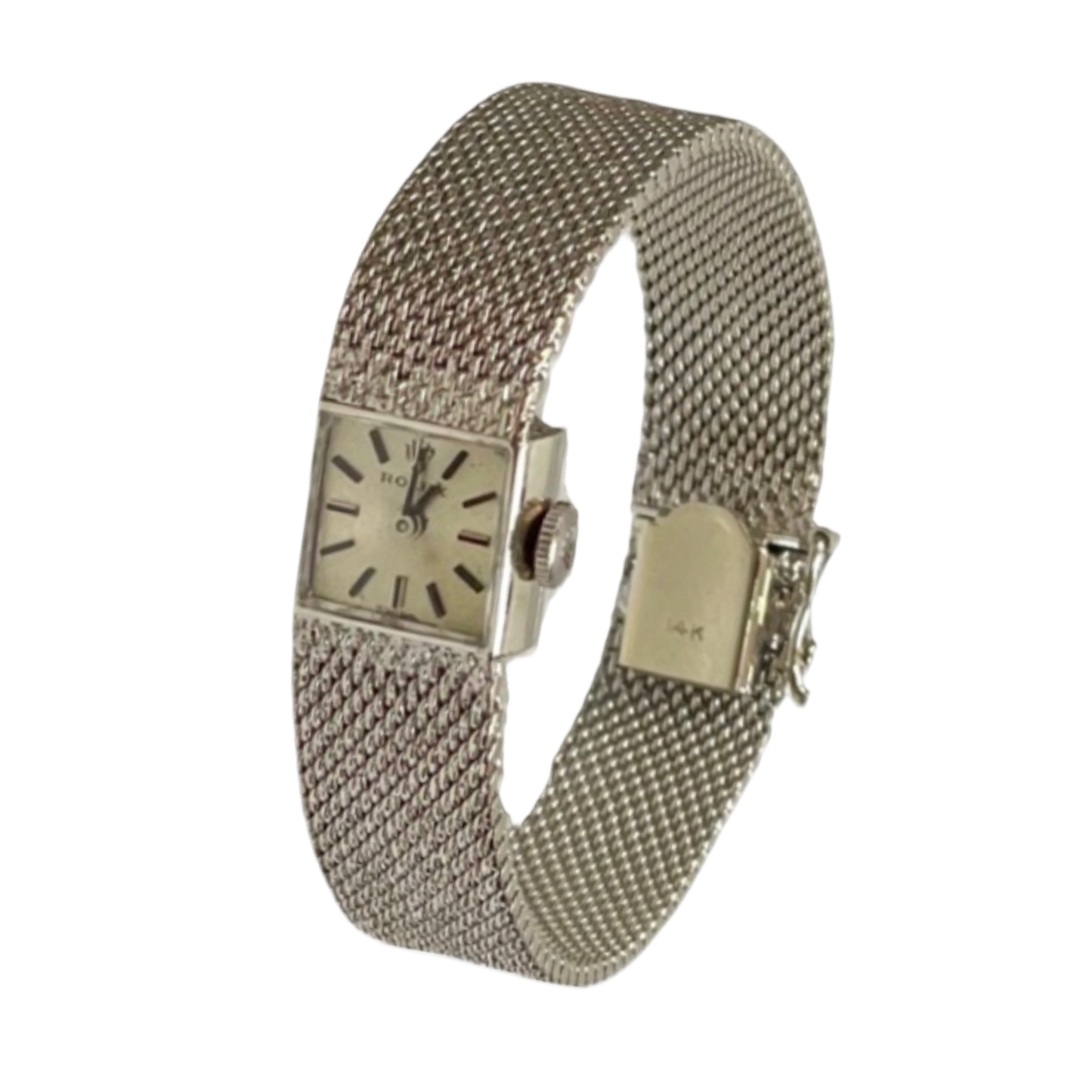 Rolex Women's 14K White Gold Manual Wind 3379