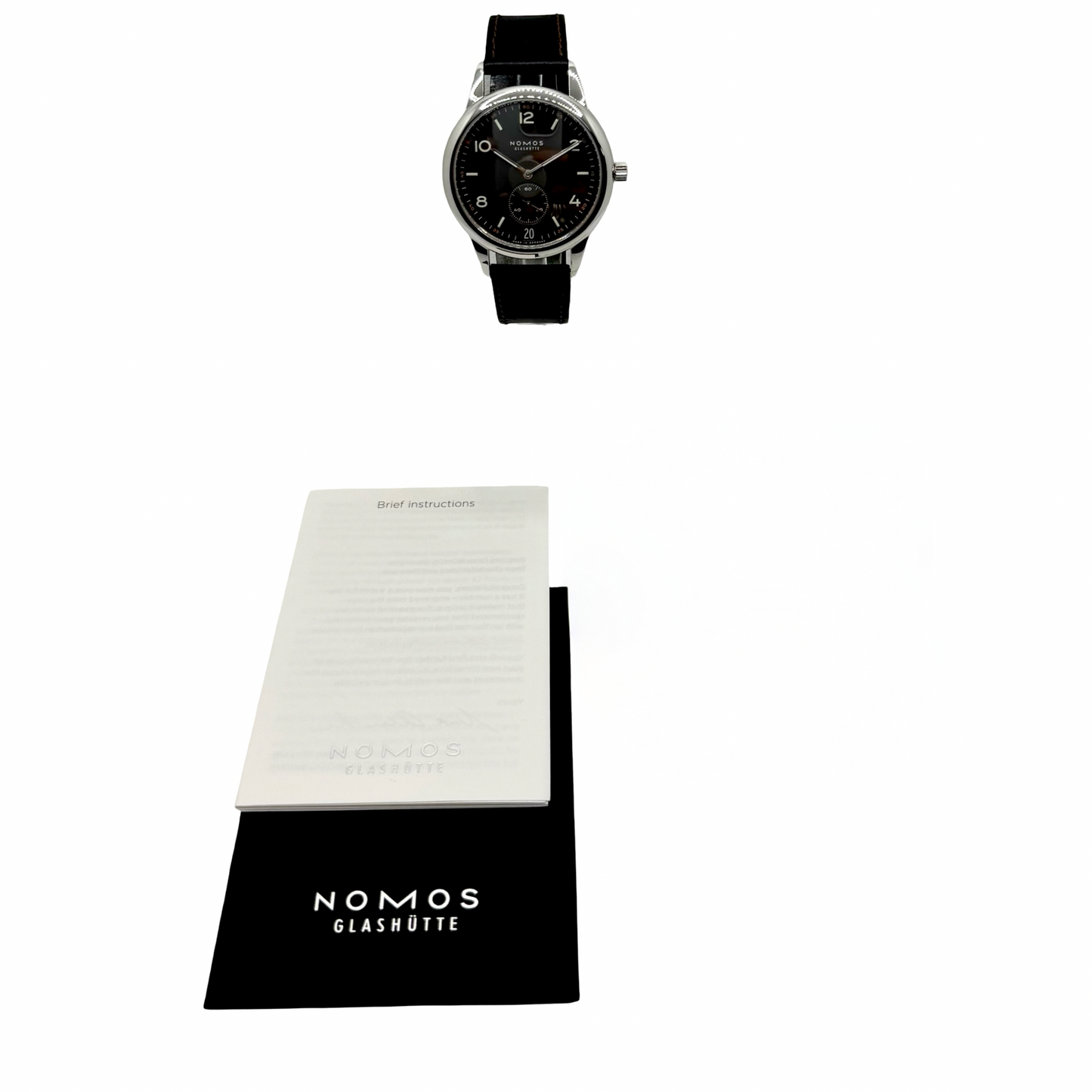 Nomos Glashütte Club Automat Datum 774 Dunkel Grey Dial 41.5mm