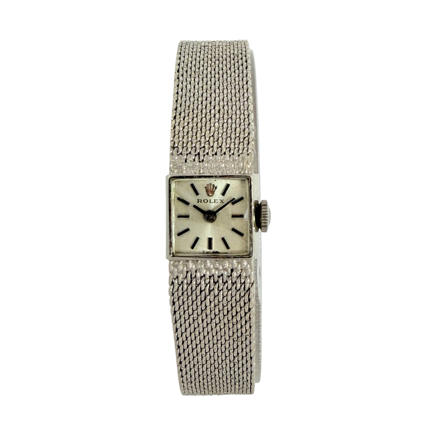 Rolex Women's 14K White Gold Manual Wind 3379 C.1971