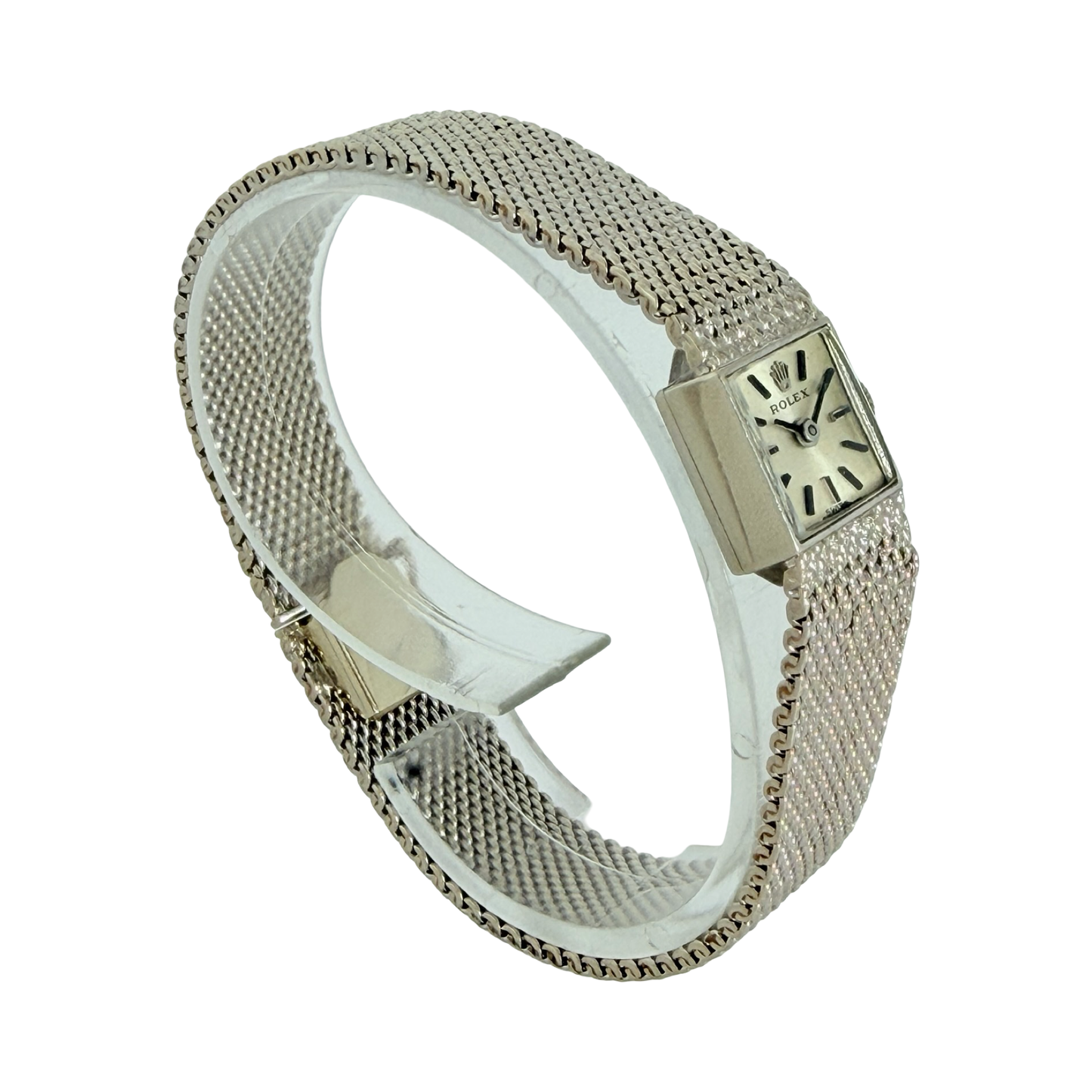 Rolex Women's 14K White Gold Manual Wind 3379 C.1971