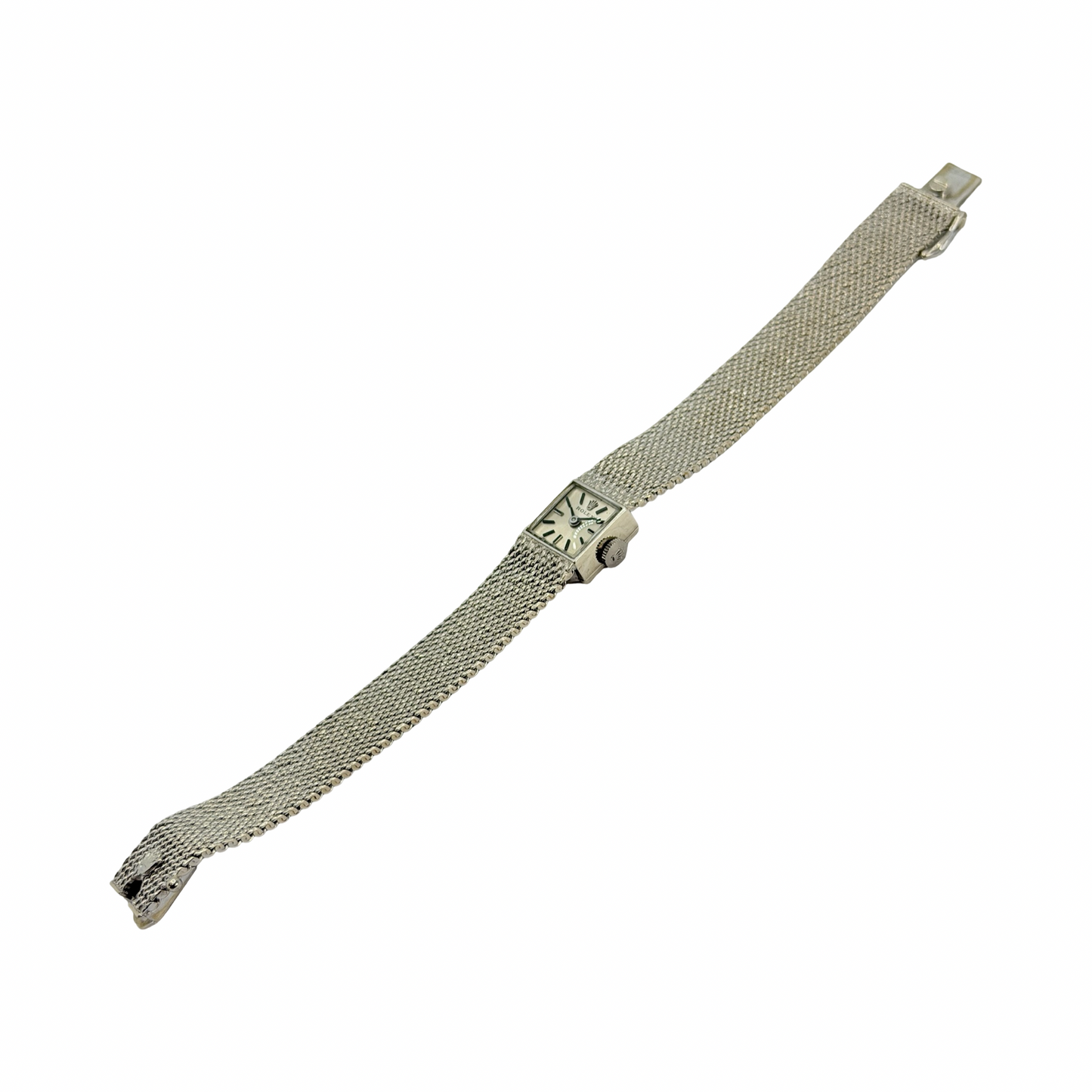 Rolex Women's 14K White Gold Manual Wind 3379 C.1971