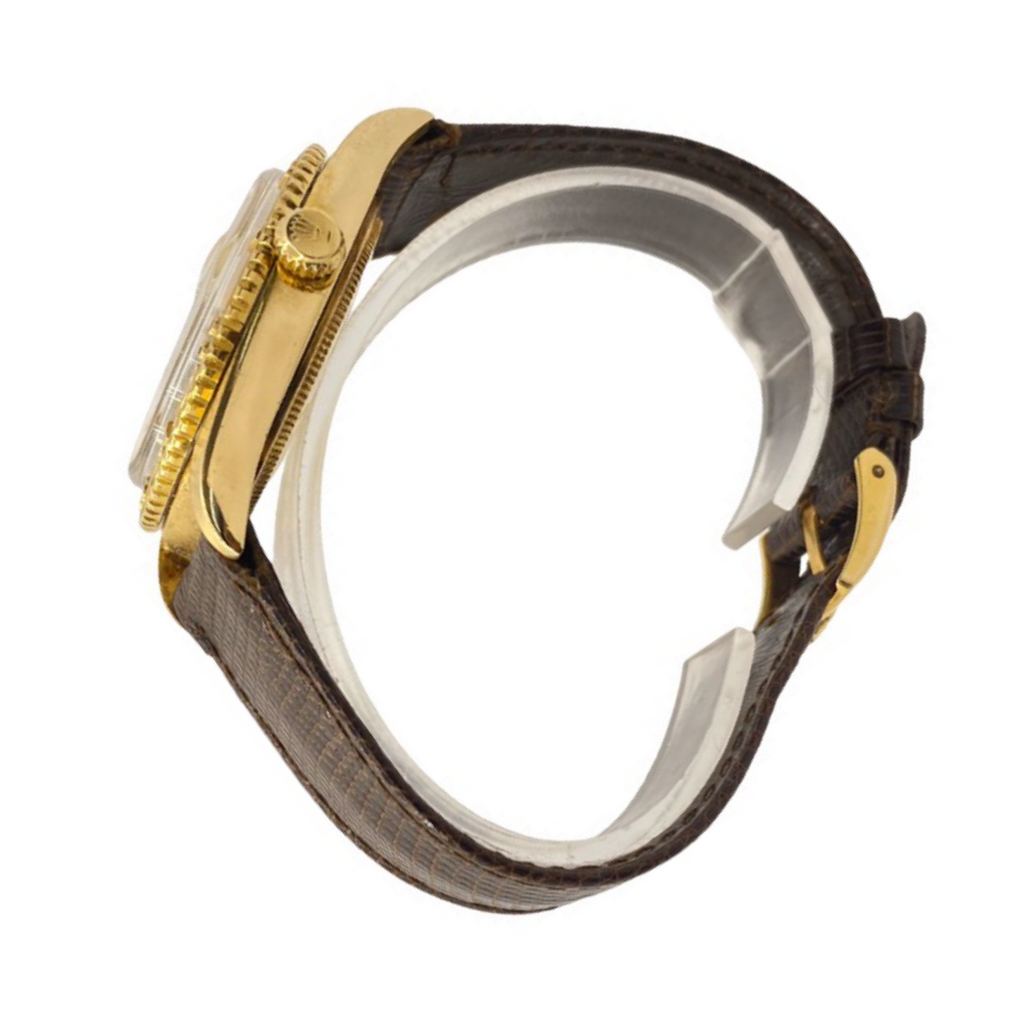 Rolex 18K Gold Oyster Perpetual Datejust Turn-O-Graph 36mm Champagne Dial Ref. 1625