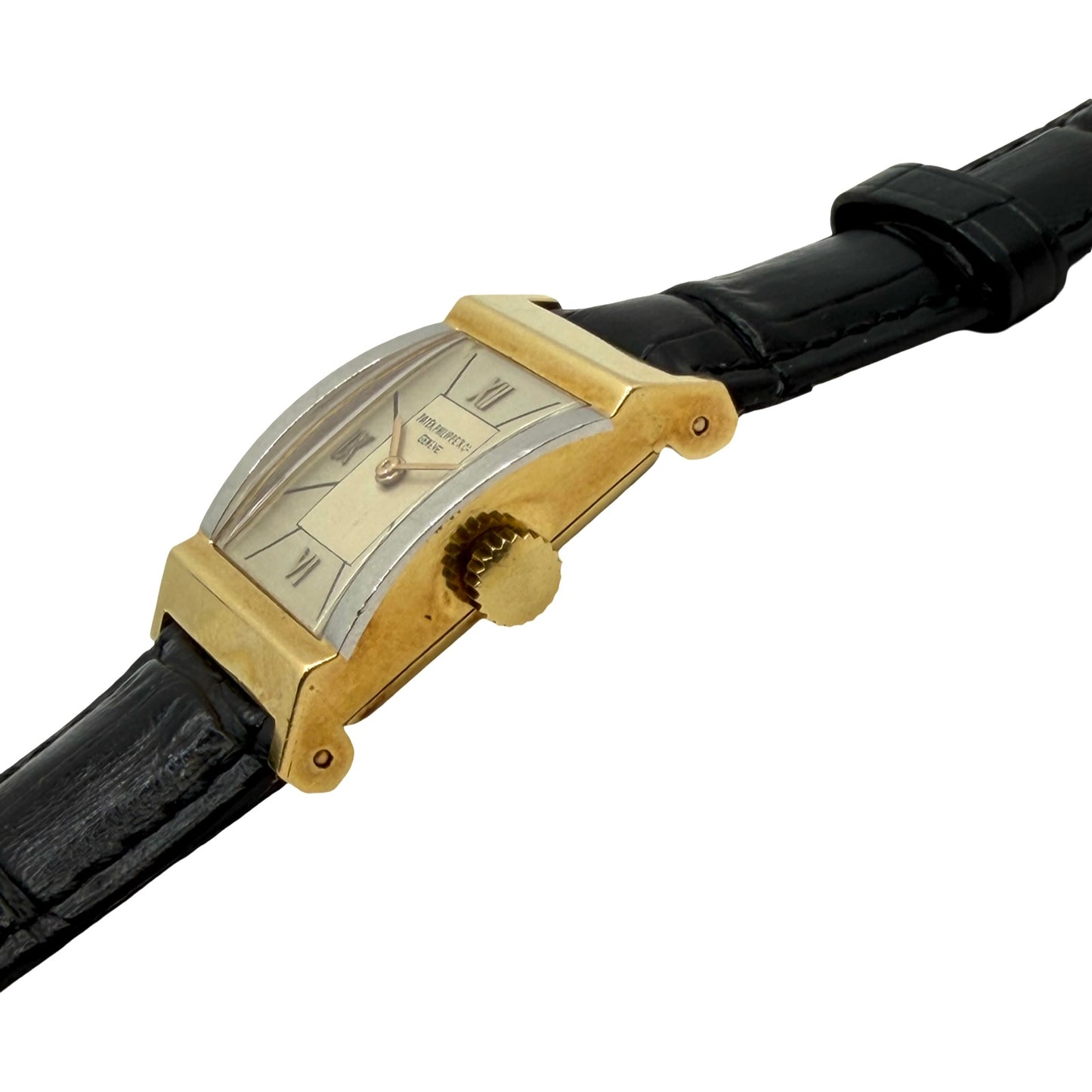 Patek Philippe Art Deco 18K Gold and Platinum Manual Wind C.1939 Ref.513