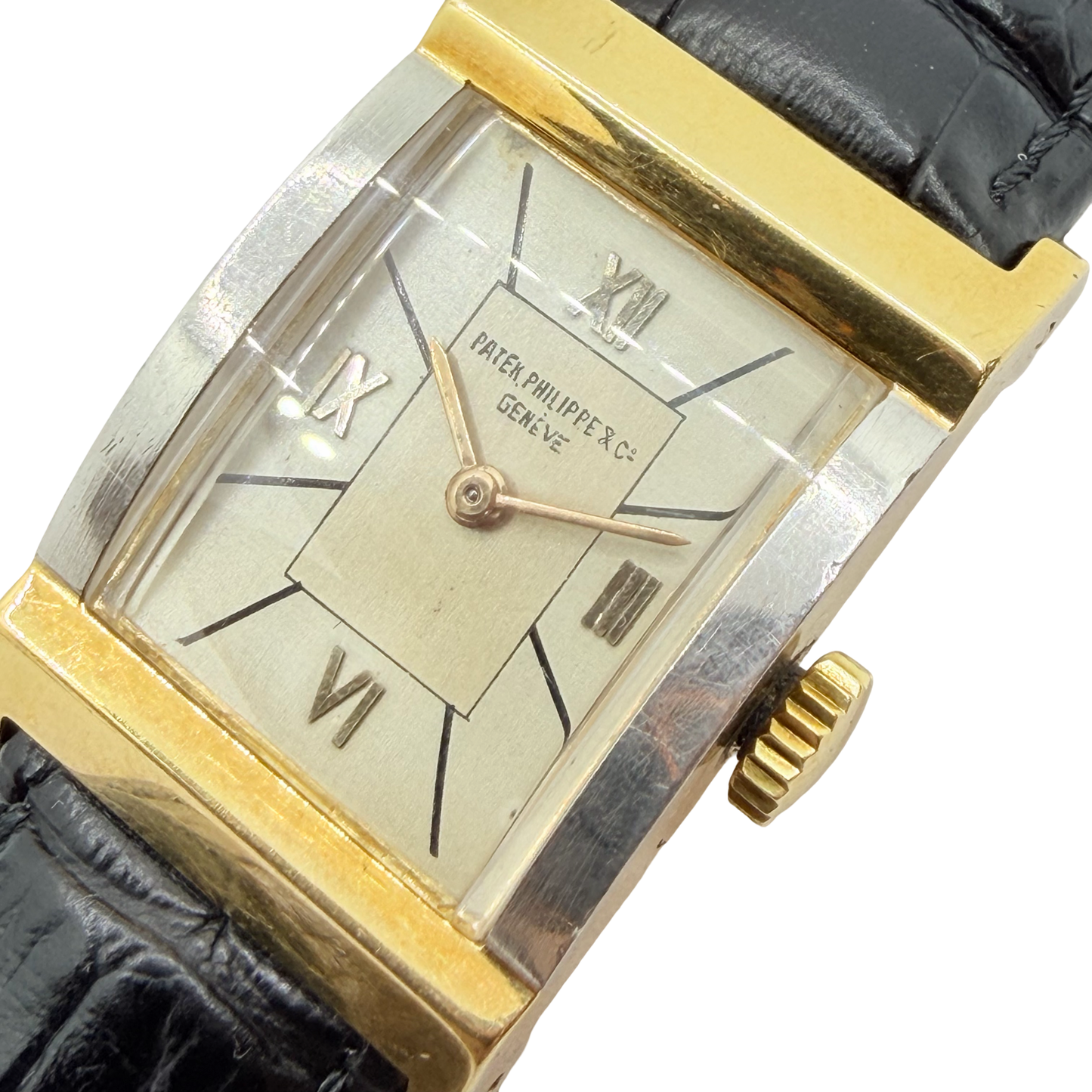 Patek Philippe Art Deco 18K Gold and Platinum Manual Wind C.1939 Ref.513