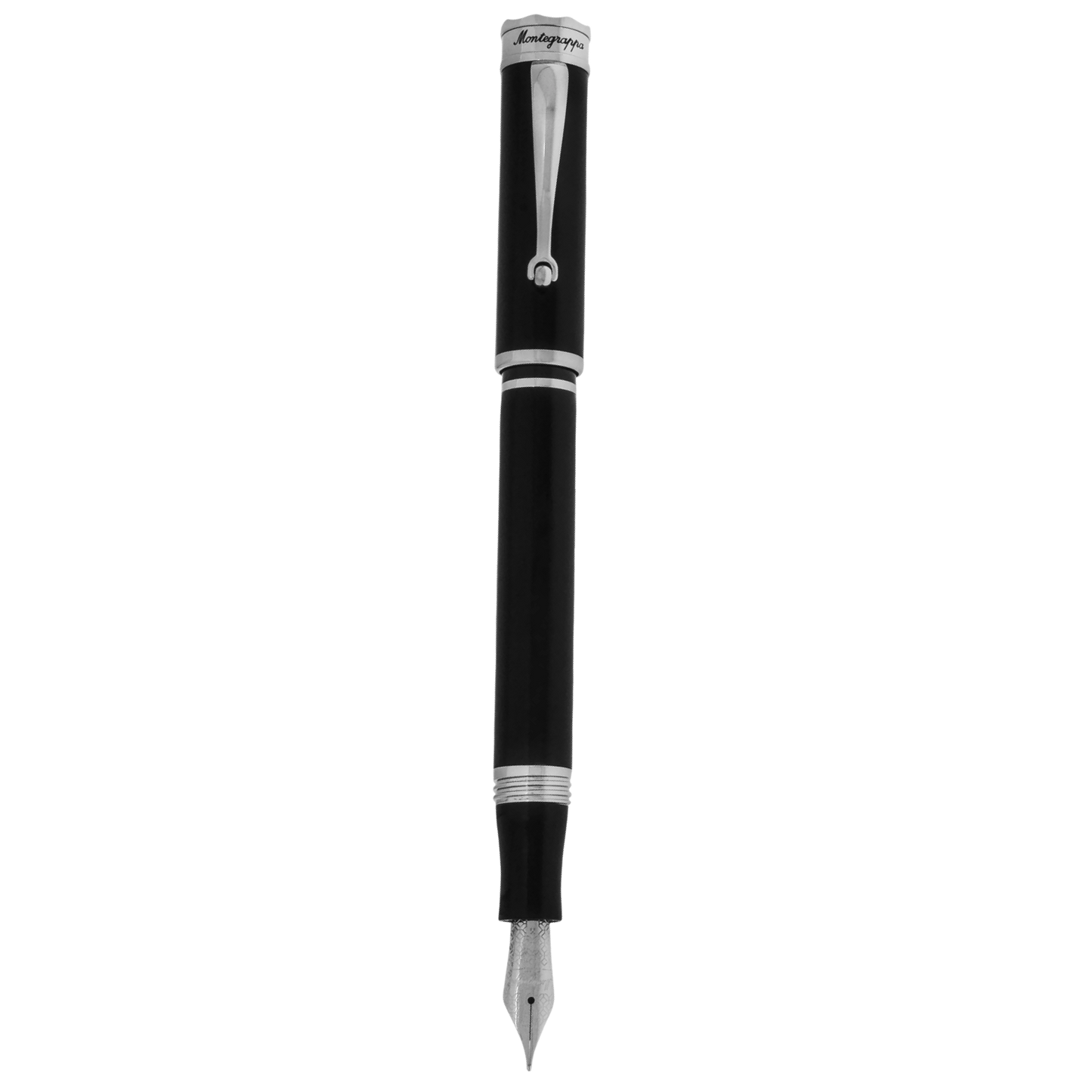 Montegrappa Ducale Black Fountain Pen ISDUR3PC