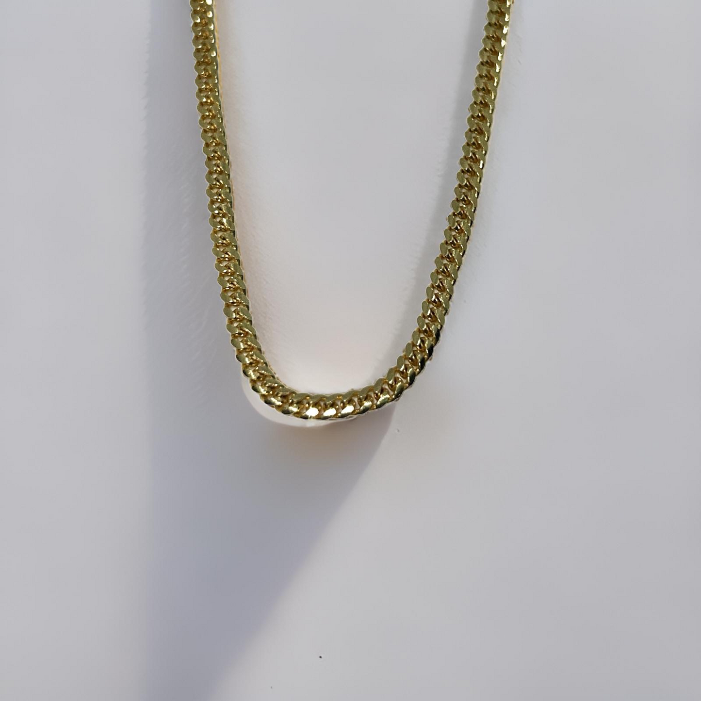 Estate Jewelry 14K Yellow Gold Miami Cuban Chain