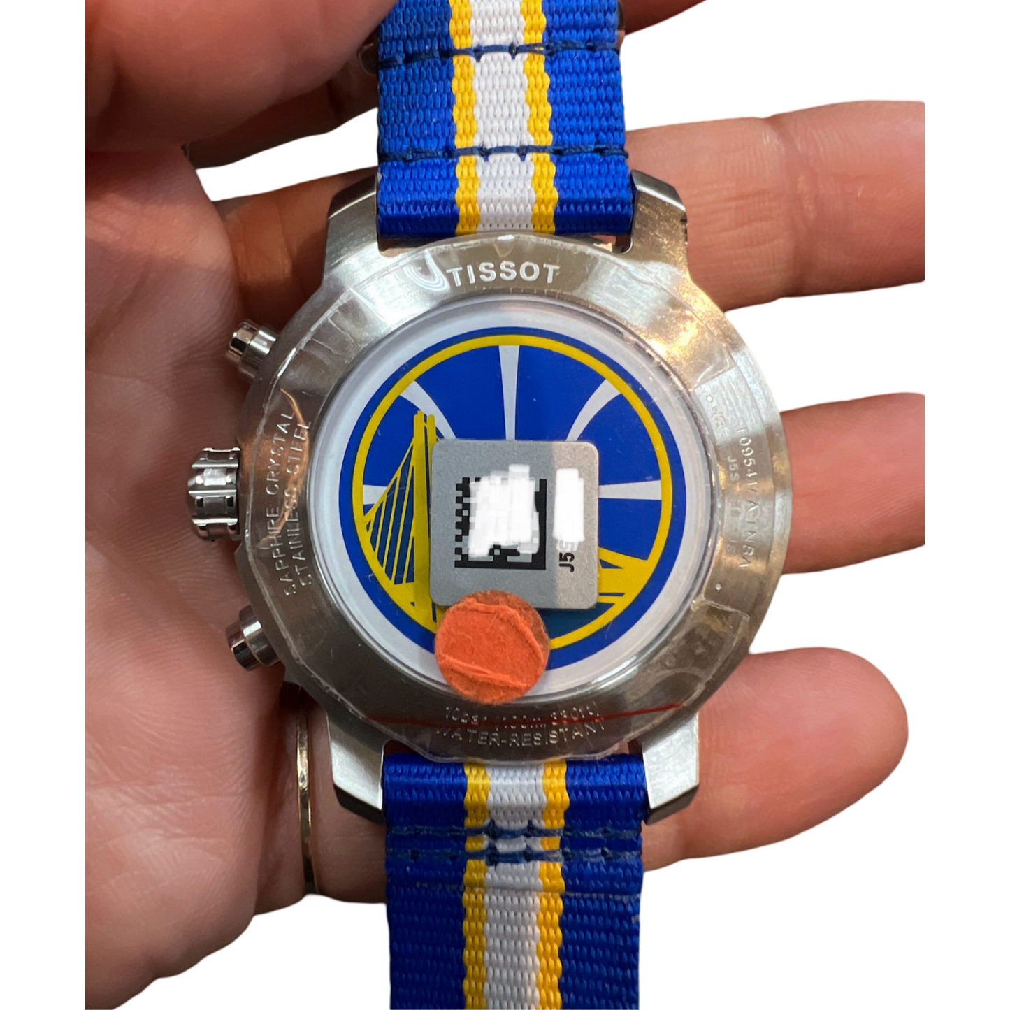 Tissot Quickster Chronograph NBA Golden State Warriors 42mm Watch T095.417.17.037.15