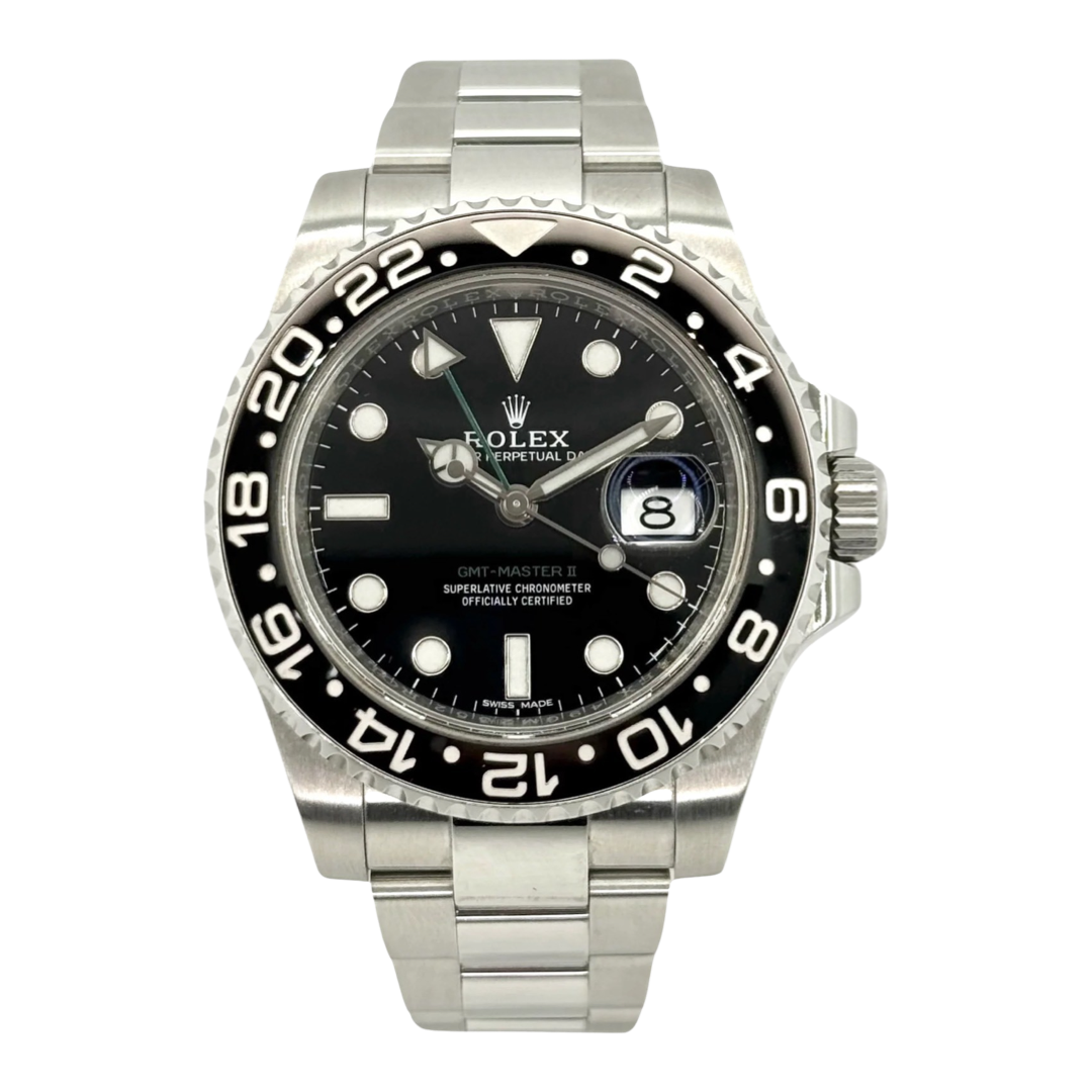 Rolex GMT-Master II Black Dial 116710LN