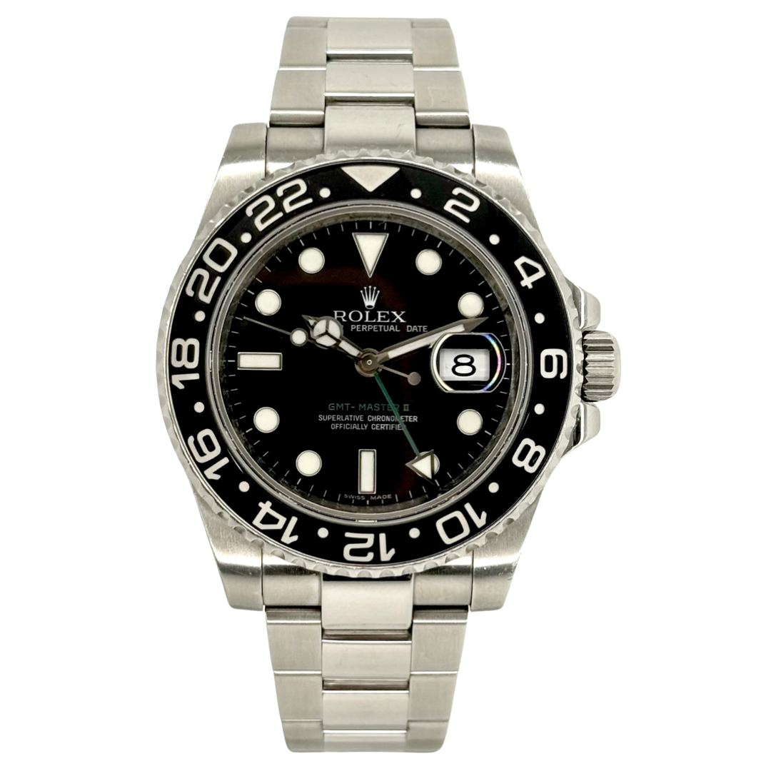 Rolex GMT-Master II Black Dial 116710 C.2008