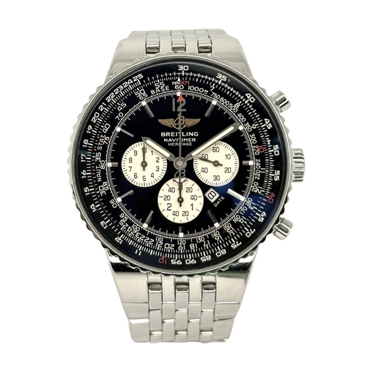 Breitling Navitimer Heritage Black Dial Chronograph A35350