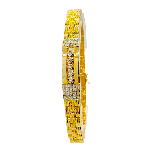 Estate Jewelry 14K Yellow Gold Bracelet