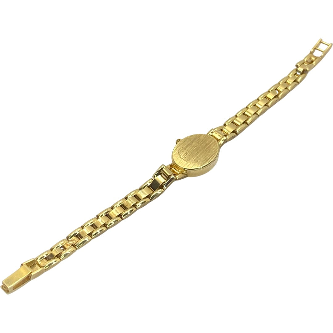 Geneve 14K Yellow Gold Women's Swiss Quartz Watch