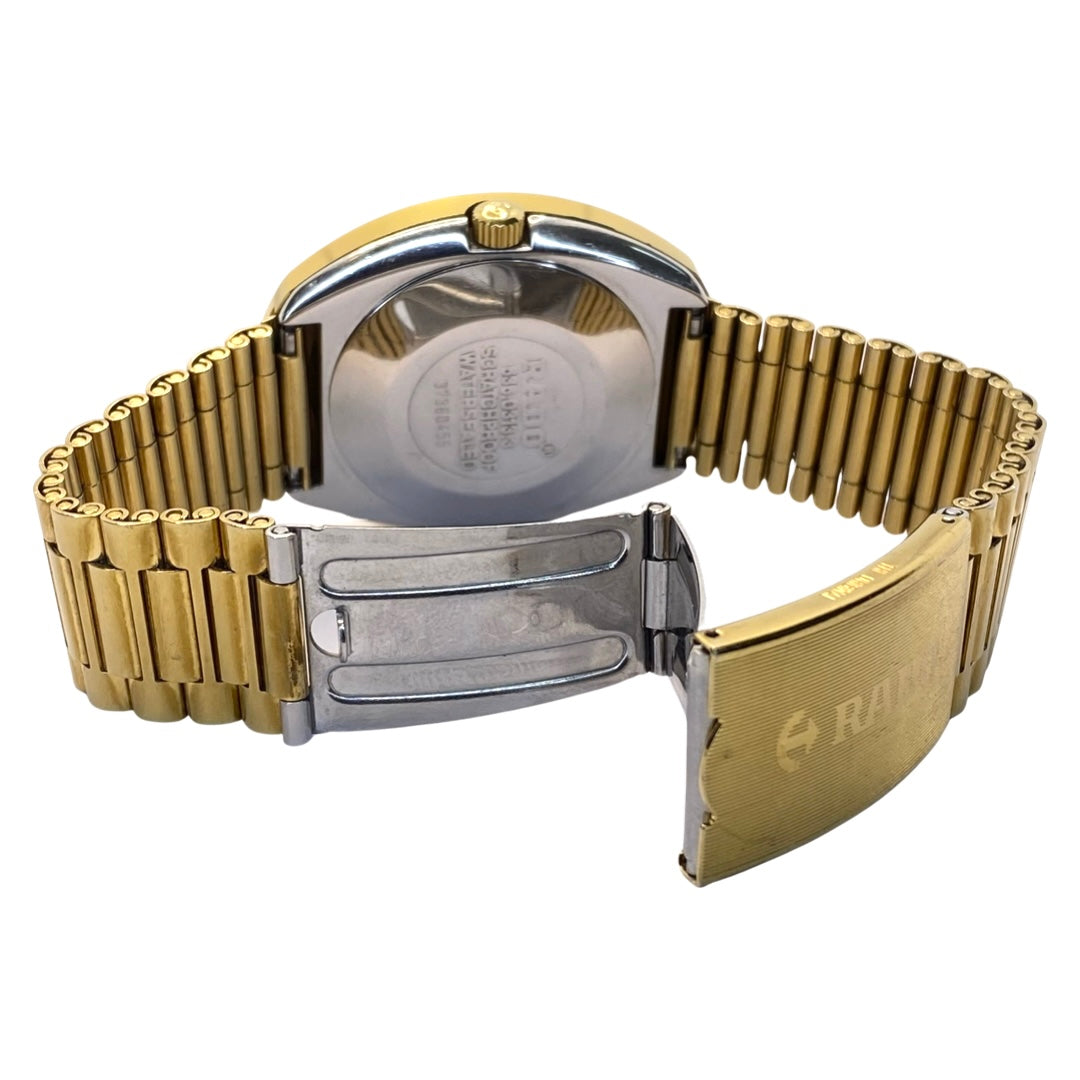 Rado Original Diastar Gold Tone Automatic Day Date