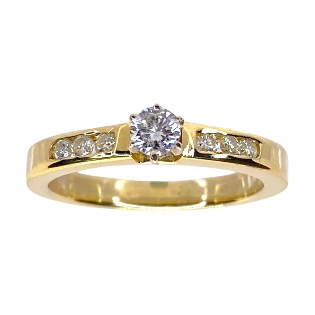 14K Yellow Gold Ring