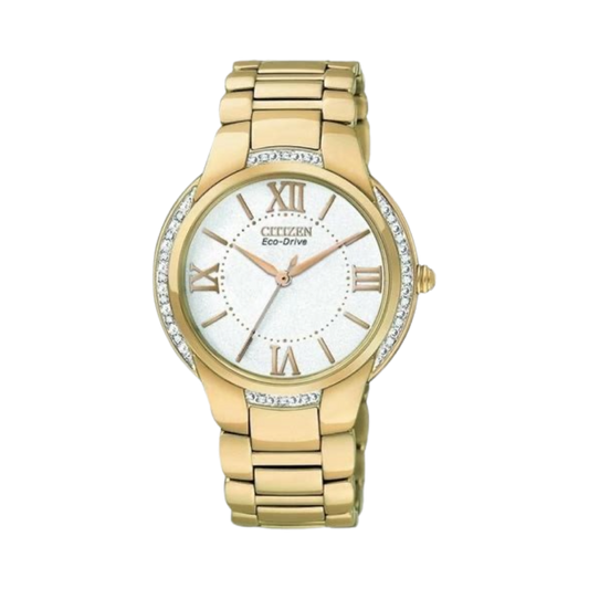 Citizen Ciena Gold Tone Stainless Steel Bracelet EM0093-59A