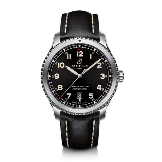 Breitling Aviator 8 Automatic Chronometer 41mm Black Dial A17315101B1X1