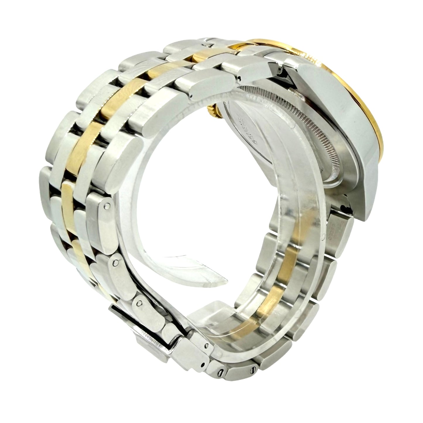 Tudor Glamour Day Date 39mm Champagne Jacquard Diamond Dial 18K Gold/Steel Bracelet 56003