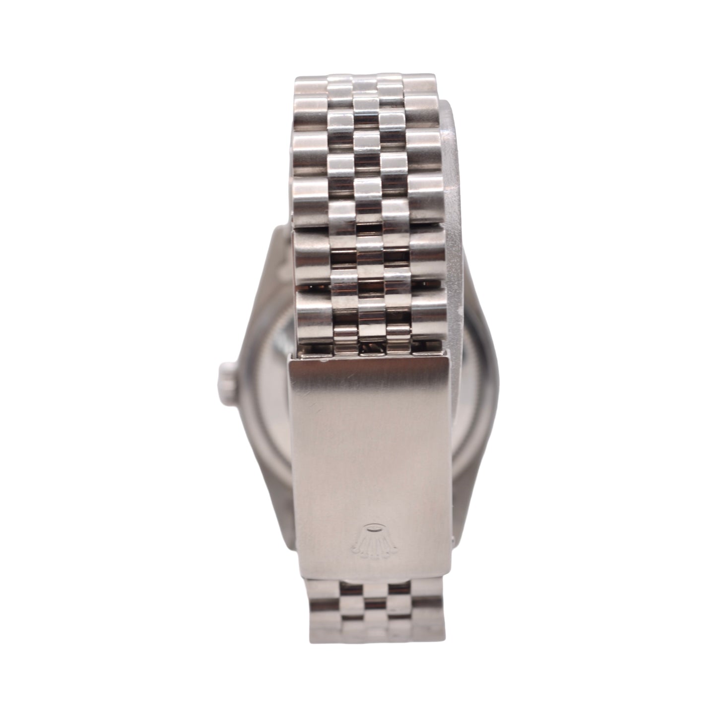 Rolex Datejust 36mm 18K White Gold Fluted Bezel Silver Factory Diamond Dial Jubilee Bracelet 16234 C.1991