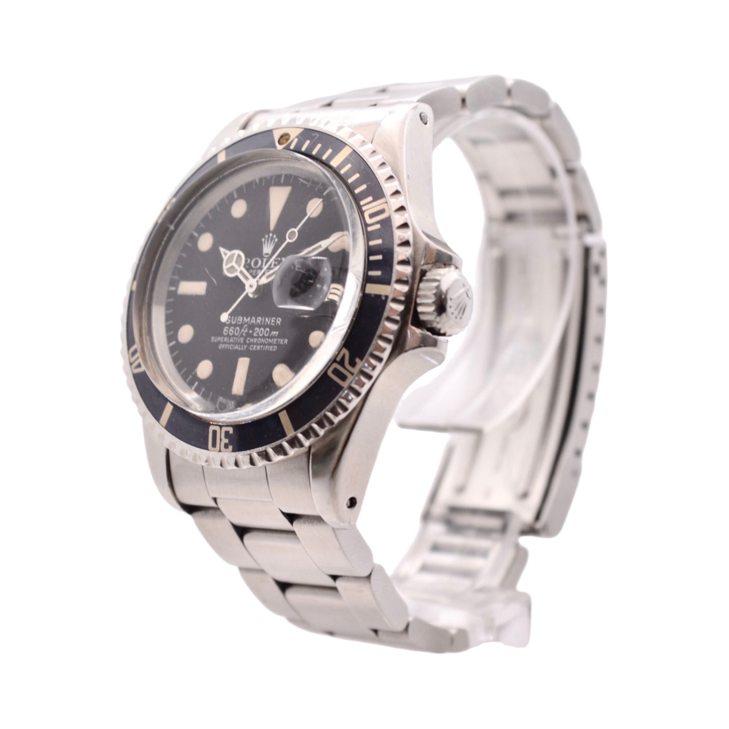 Rolex Submariner Date 40mm Automatic Black Mark 3 Dial Oyster Bracelet Ref 1680