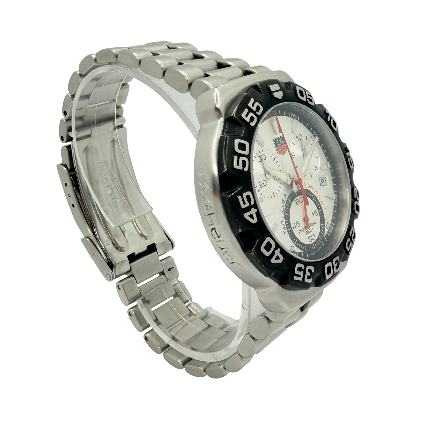 TAG Heuer Formula 1 Quartz Chronograph 41mm Silver Dial Stainless Steel CAH1111.BA0850