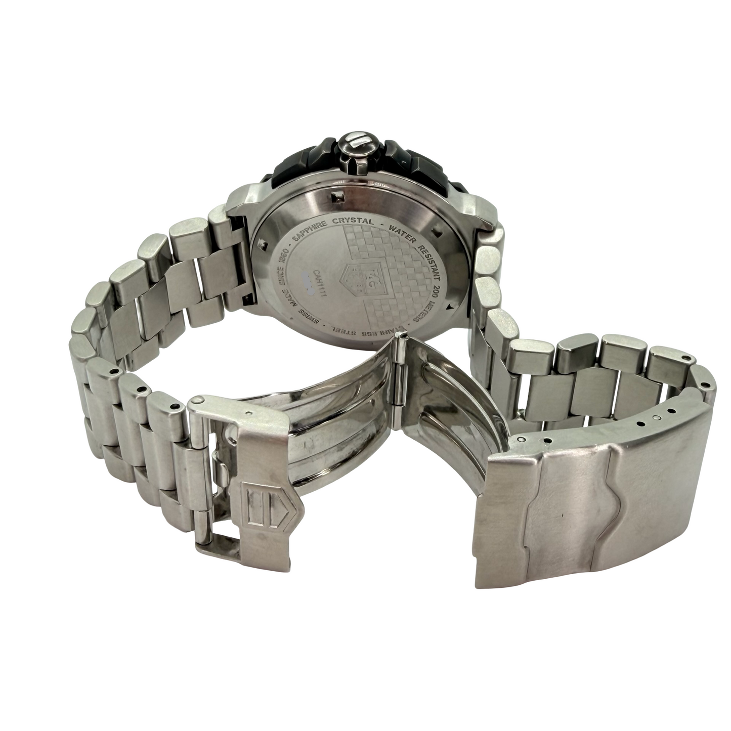 TAG Heuer Formula 1 Quartz Chronograph 41mm Silver Dial Stainless Steel CAH1111.BA0850