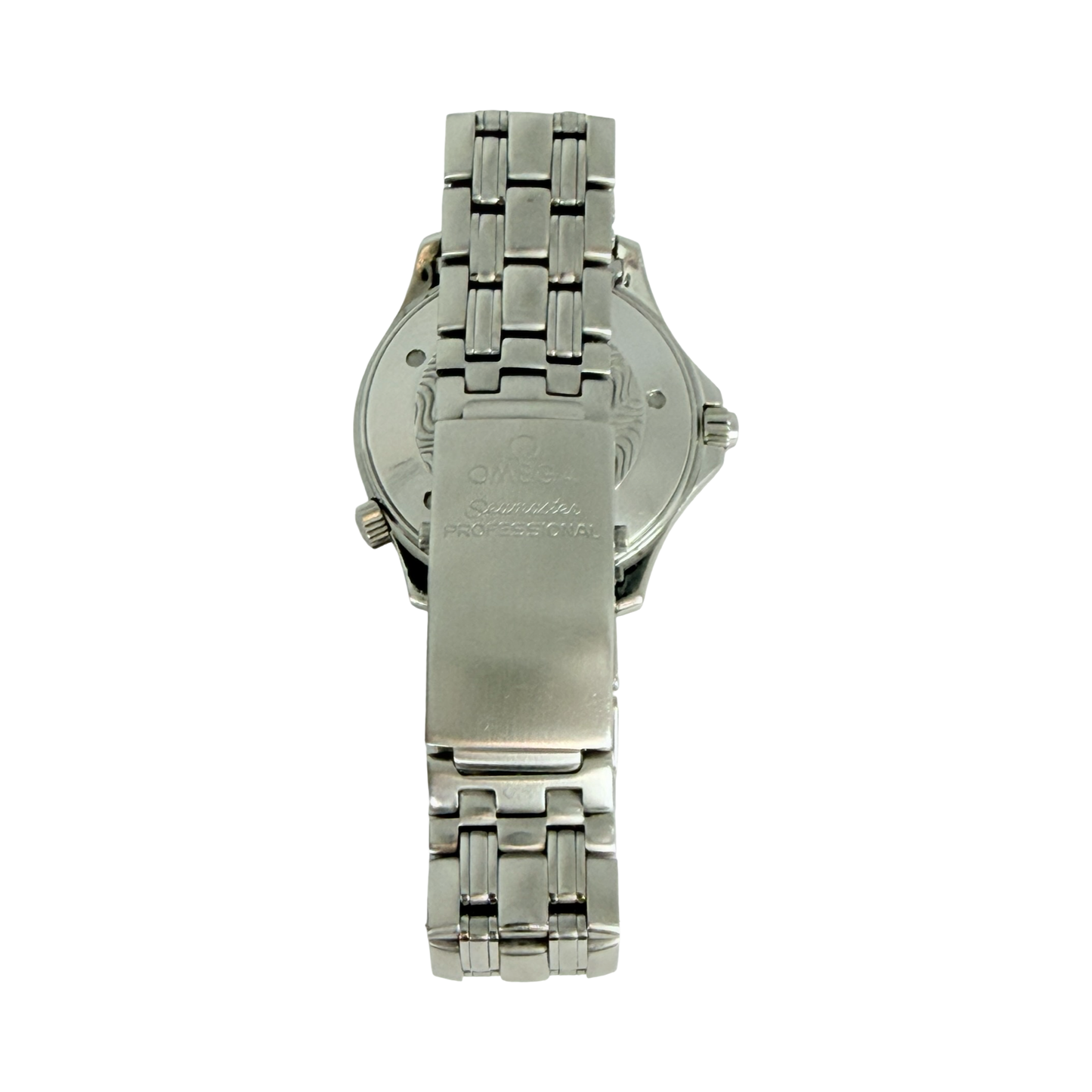 Omega Seamaster 300 Diver Quartz 41mm Black Dial Stainless Steel Bracelet 196.1640