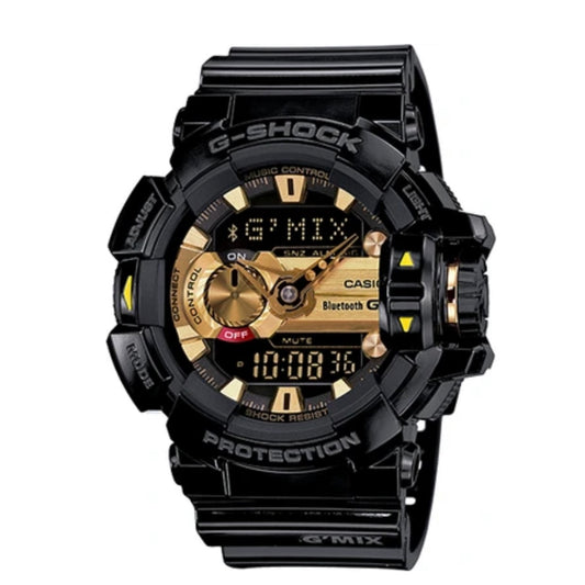 G-Shock Analog Digital Black Dial Men's Watch GBA-400-1A9DR